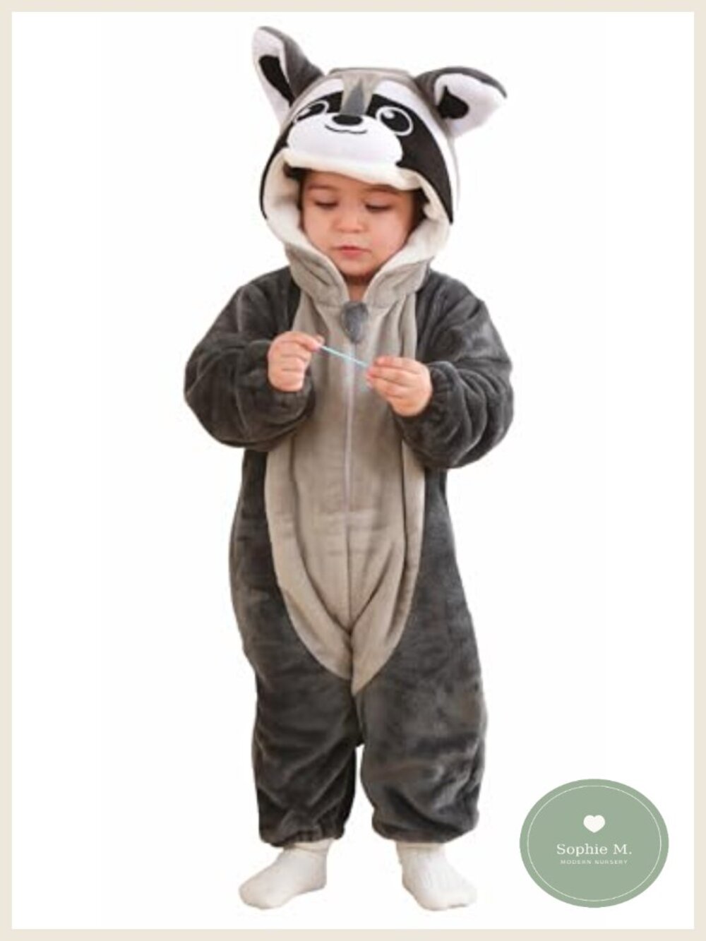 Toddler Animal Halloween Costume Onesie Flannel Romper Boy Girl